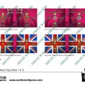 Photo of British  1st Division Infantry Flags (Sheet 1 of 3) (BRC001)