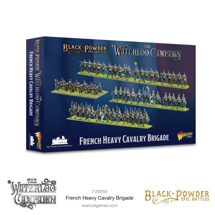 Black Powder Epic Battles: Waterloo - French Heavy Cavalry B