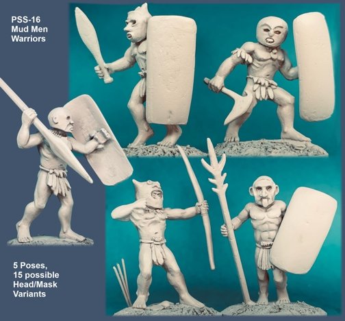 Mud Men Tribal Warriors (Preorders)