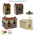 Photo of Mediterranean Town Set with Pitched Roofs (T288B)