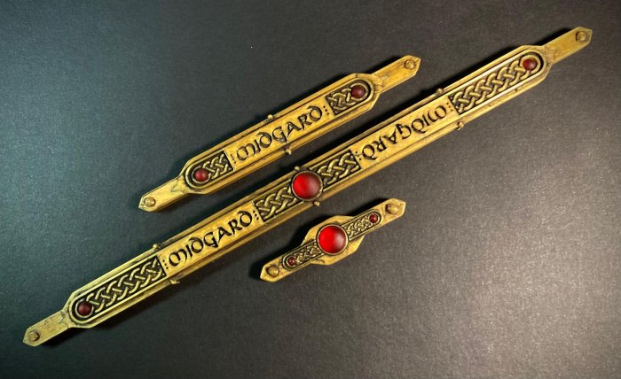 Official 15mm scale Rulers for Midgard (Deluxe)