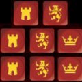 Photo of SAGA Medieval Dice -(Red) (Age of Chivalry) (8) PREORDER (SD19)