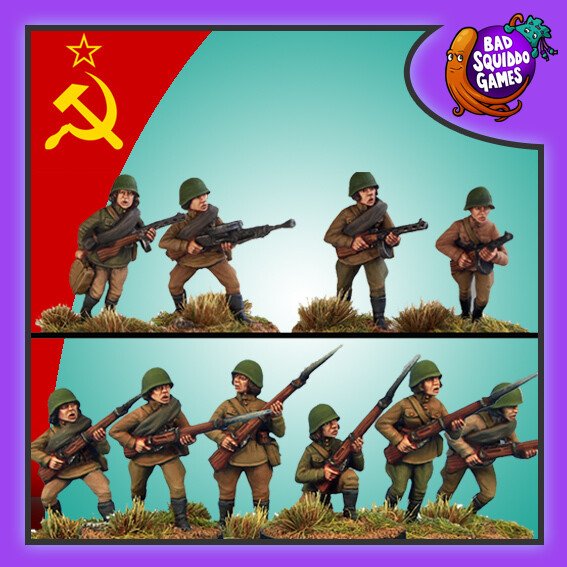 Female Soviet Infantry Squad (10)