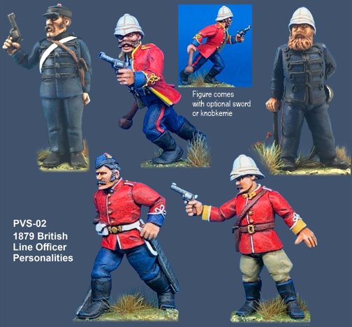 1879 British Line Officer Personalities