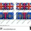 Photo of British Light Division Infantry Flags (Sheet 1 of 4) (BRC022 )