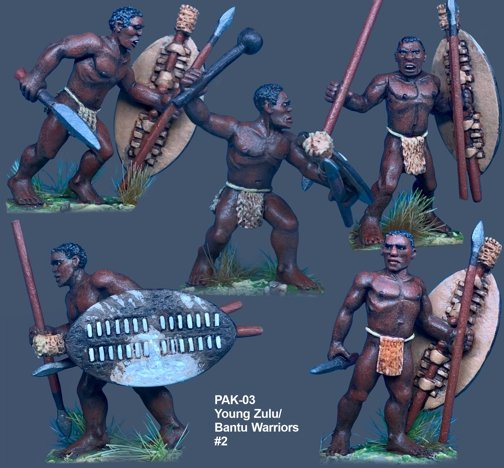 Young Zulu/Bantu Warriors #2