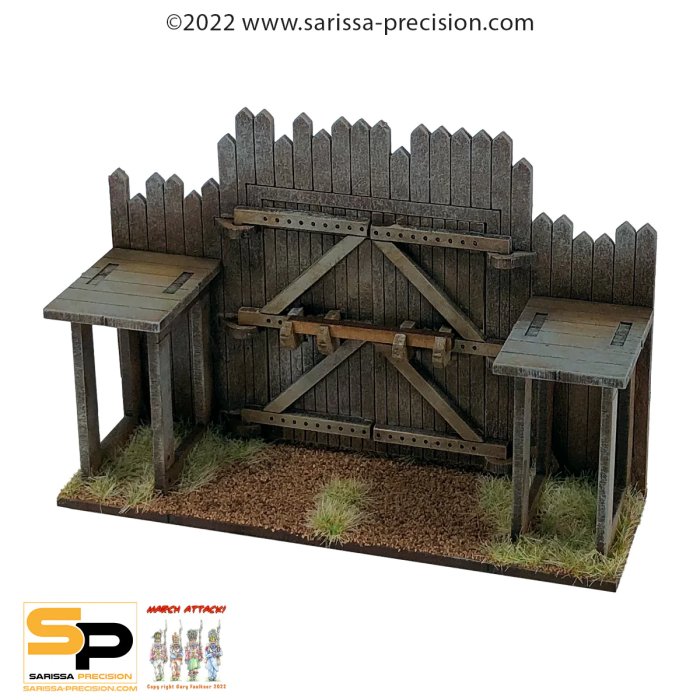 Stockade Gate (28mm)