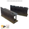 Photo of Stockade Medium Wall x2 (28mm) (M037)