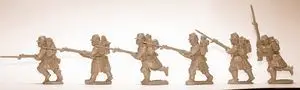 Photo of French Infantry Advancing in Packs (F102)